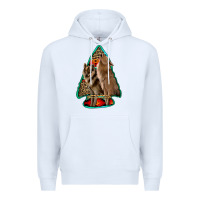 White howling wolves arrowhead Premium Hoodie - Jasminsmagicworld