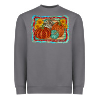 Storm pumpkin sunflower Heavyweight Sweatshirt - AdoDesignShop