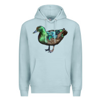 Blue Mist Cayuga Duck Premium Hoodie - LillyAllenDesigns