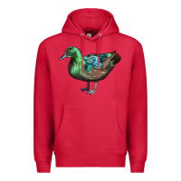 Cardinal Cayuga Duck Premium Hoodie - LillyAllenDesigns