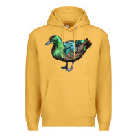 Mustard Cayuga Duck Premium Hoodie - LillyAllenDesigns