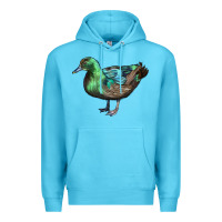 Ocean Blue Cayuga Duck Premium Hoodie - LillyAllenDesigns