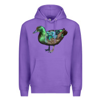 Purple Cayuga Duck Premium Hoodie - LillyAllenDesigns
