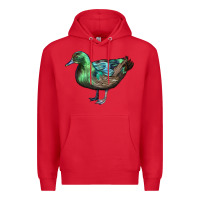 Red Cayuga Duck Premium Hoodie - LillyAllenDesigns