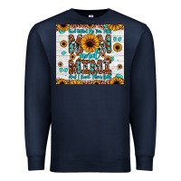 Navy god gifted me two titles mom and mimi and i rock them both Premium Sweatshirt - JahusDesignShop