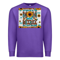 Purple god gifted me two titles mom and mimi and i rock them both Premium Sweatshirt - JahusDesignShop