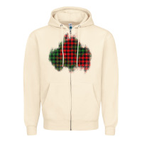 Sandshell Christmas glitter patch Zipper Hoodie - AdoDesignShop