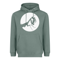 Sage praying mantis Heavyweight Hoodie - DesigneFamous