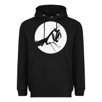 Black praying mantis Heavyweight Hoodie - DesigneFamous