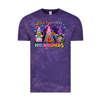 Cloud Purple love gnomies no brounds pride Vintage Tee - FaDigitalArtStudio