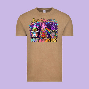 Love Gnomies No Brounds Pride Vintage Tee Designed By Fadigitalartstudio