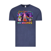 Vintage Denim love gnomies no brounds pride Vintage Tee - FaDigitalArtStudio