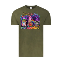 Vintage Olive love gnomies no brounds pride Vintage Tee - FaDigitalArtStudio