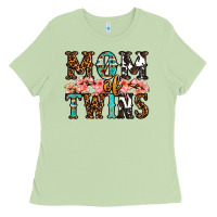Matcha mom of twins Ladies Tee - OliviaCreatesArt