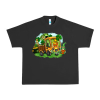 Pigment Black truck saint patrick's day Urban Heavy Tee - FaDigitalArtStudio