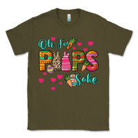Army Green Oh for peeps sake Easter Day Classic Tee - HowdyJamesFarm