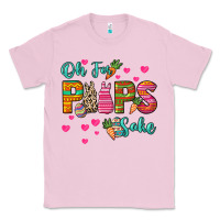 Bubblegum Pink Oh for peeps sake Easter Day Classic Tee - HowdyJamesFarm