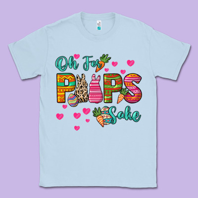 Oh For Peeps Sake Easter Day Classic Tee Designed By Howdyjamesfarm