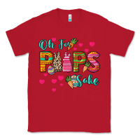 Red Oh for peeps sake Easter Day Classic Tee - HowdyJamesFarm