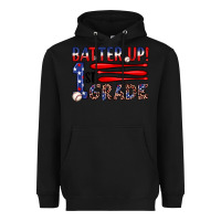 Black batter up 1st grade Heavyweight Hoodie - JahusDesignShop