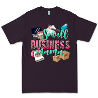 Plum Small Business Mama Premium Tee - CowGirlArtShop
