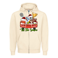 Sandshell tis the season sports truck christmas Zipper Hoodie - AdoDesignShop
