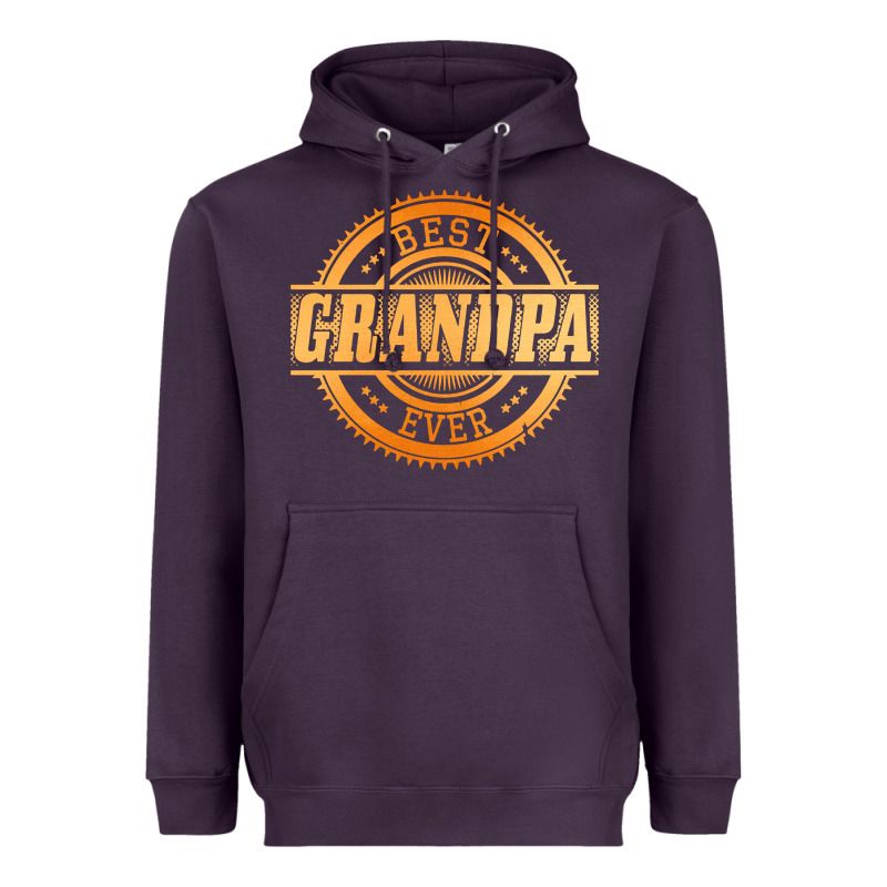Best Grandpa Heavyweight Hoodie by DesigneFamous | Teevron