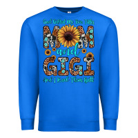 True Royal god gifted me two titles mom and gigi  and i rock them both Premium Sweatshirt - JahusDesignShop