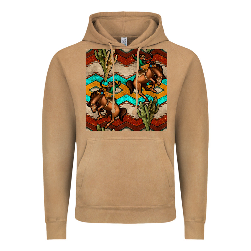 Native American Aztec Seamless Pattern 5 Vintage Hoodie by BundleAndBundleShop | Teevron
