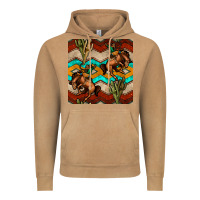 Vintage Camel native american aztec seamless pattern 5 Vintage Hoodie - BundleAndBundleShop