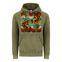 Vintage Olive native american aztec seamless pattern 5 Vintage Hoodie - BundleAndBundleShop