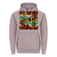 Vintage Zinc native american aztec seamless pattern 5 Vintage Hoodie - BundleAndBundleShop