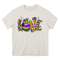 Cream mardi gras love lips Heavy Core Tee - CowGirlArtShop