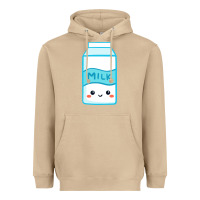 Mushroom milk Heavyweight Hoodie - DesigneFamous