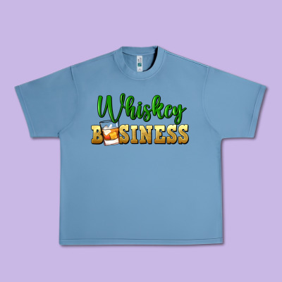Whiskey Business St. Patricks Day Urban Heavy Tee Designed By Fadigitalartstudio