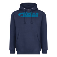 Navy bates, technical academy Heavyweight Hoodie - DesigneFamous