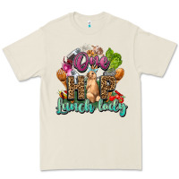 Bone One hip lunch lady Easter Day Premium Tee - HowdyJamesFarm