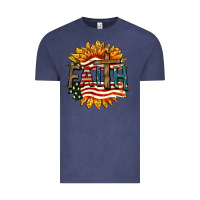 Vintage Denim Faith USA Vintage Tee - FaDigitalArtStudio