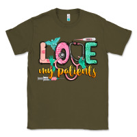 Army Green love my patients Classic Tee - CowGirlArtShop
