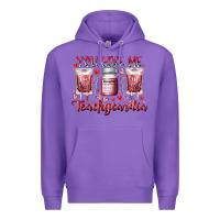 Purple you give me teachcardia Premium Hoodie - RacoonDesign