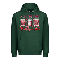 Sports Green you give me teachcardia Premium Hoodie - RacoonDesign