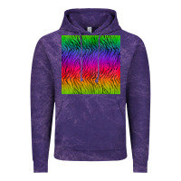 Cloud Purple colorful tiger seamless pattern Vintage Hoodie - BundleAndBundleShop