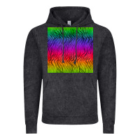 Vintage Black colorful tiger seamless pattern Vintage Hoodie - BundleAndBundleShop