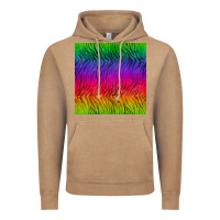 Colorful Tiger Seamless Pattern Vintage Hoodie | Teevron