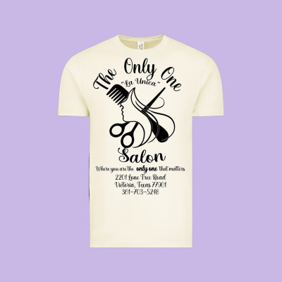 The Only One Salon Vintage Tee Designed By Jasminsmagicworld