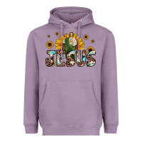Lavender jesus san judas Heavyweight Hoodie - JahusDesignShop