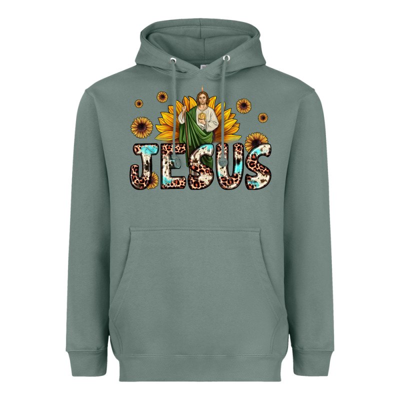 Jesus San Judas Heavyweight Hoodie by JahusDesignShop | Teevron