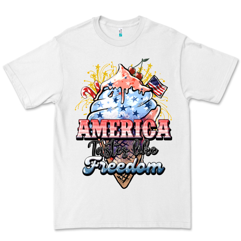 America Ice Cream Premium Tee by HowdyJamesFarm | Teevron