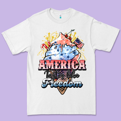 America Ice Cream Premium Tee Designed By Howdyjamesfarm