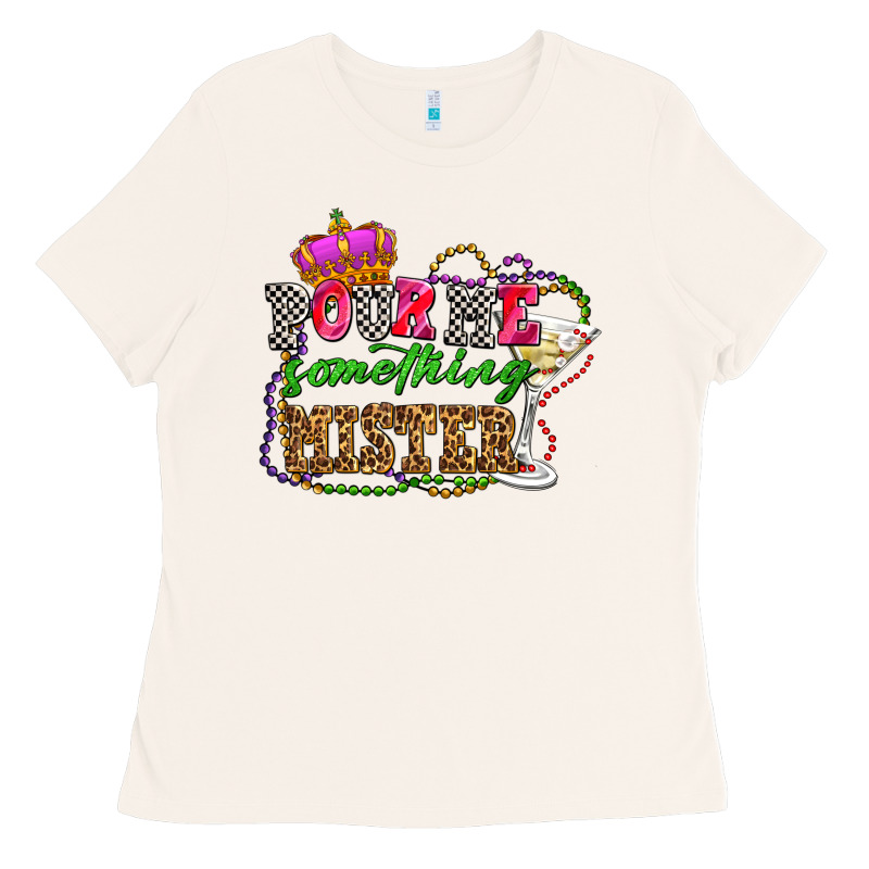 Pour Me Something Mister Olivia Ladies Tee by OliviaCreatesArt | Teevron